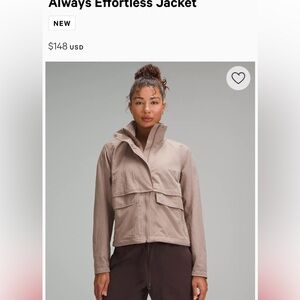 LULULEMON- Jacket so soft you'll want to wear it no matter the forecast.